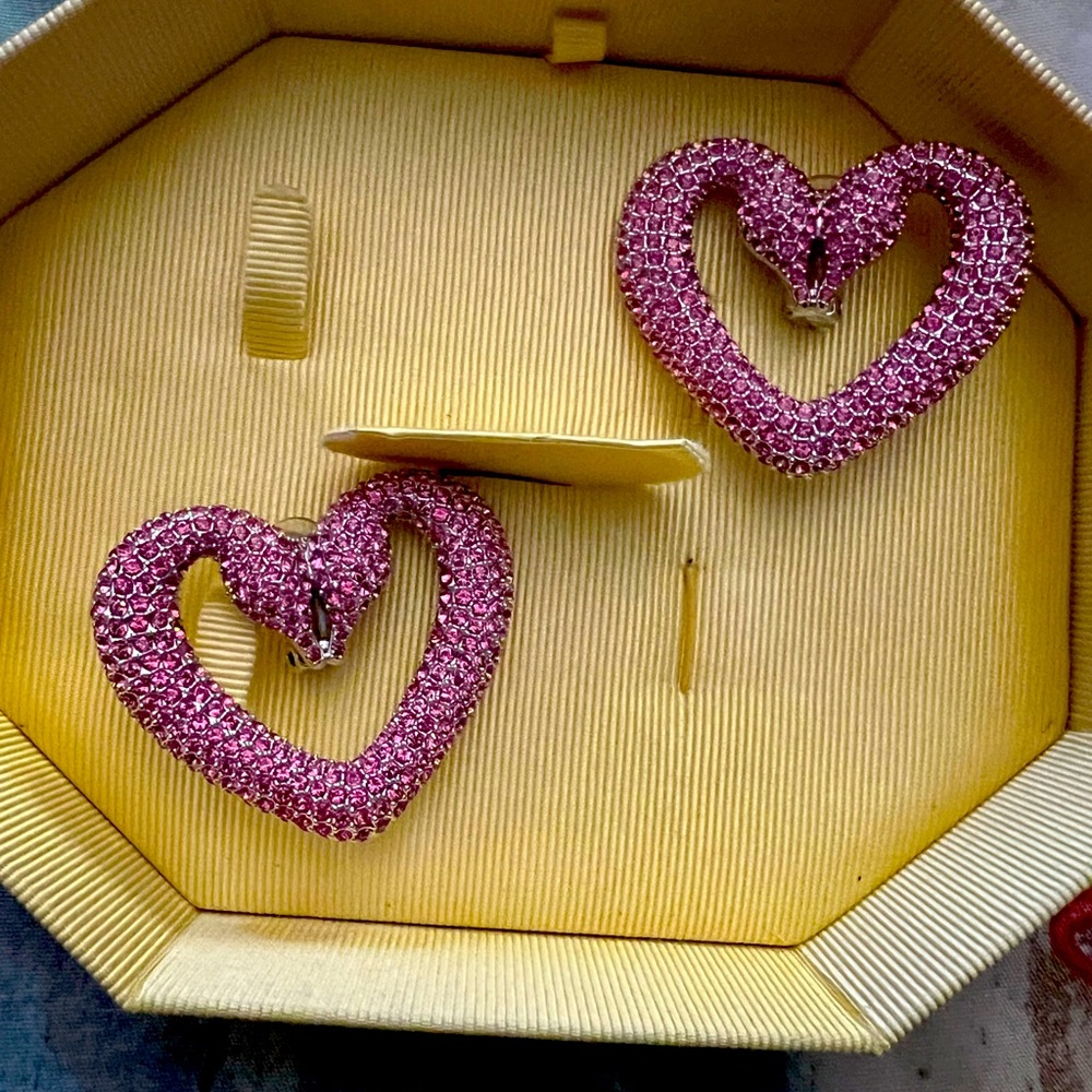 Swarovski Clip Earrings brand new
